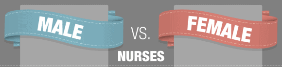 What is the difference between a male and a female nurse