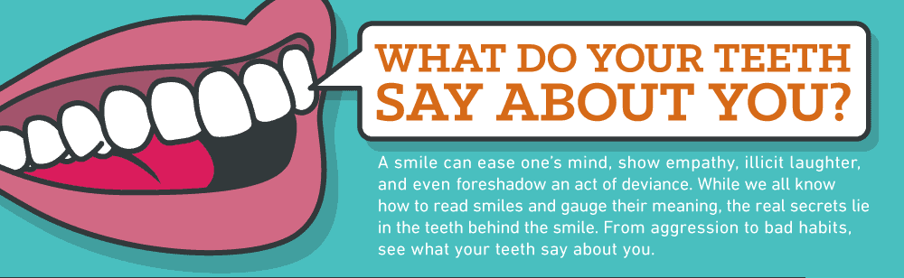 Dental Care - What do your teeth say about you