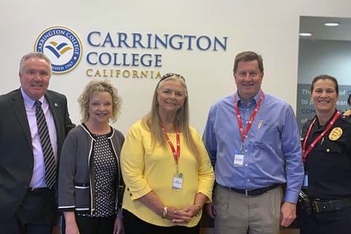 Citrus-Heights-community-leaders-visit-Carrington-campus