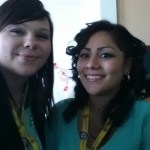 Student Chelsea Ruiz & Friend