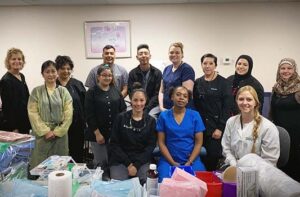 Dental Assisting Program Director and Students Volunteer to Help Refugees in Phoenix