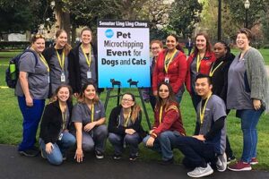 Carrington College Sacramento Supports Microchip Day at the State Capitol