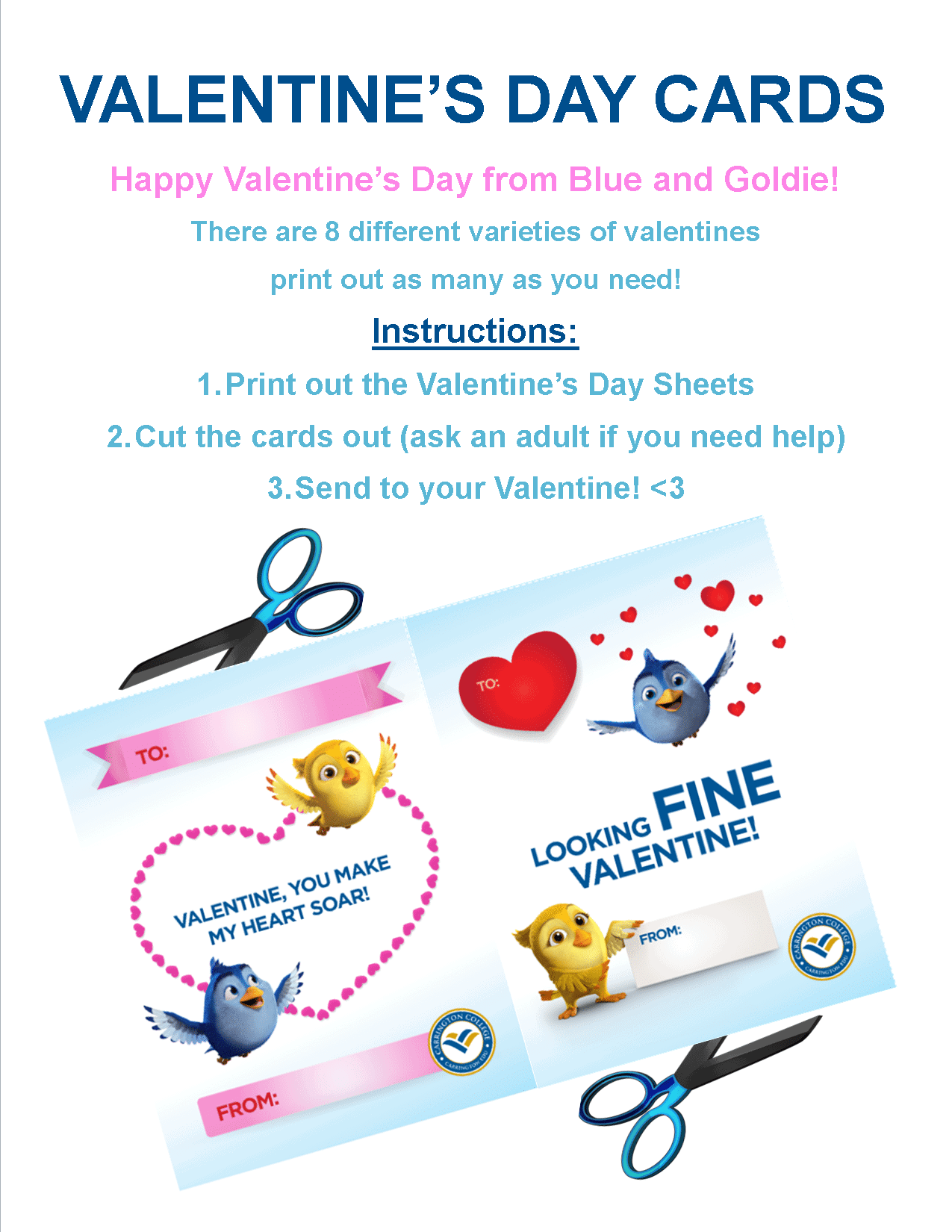 Carrington Valentines Day Cards