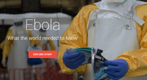 Ebola was the third most searched Google term in 2014