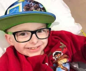 Young Cancer Patient Logan Smith