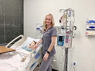 feature Angela Kisner Came to Carrington for a Nursing Degree. She Left with New Friends, Newfound Confidence and a New Career
