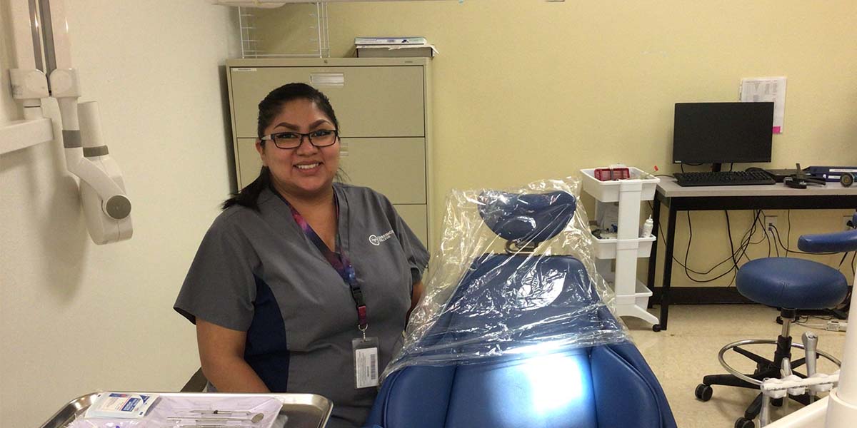 For Dental Assisting Student and $5,000 Scholarship Winner Persingula Gachupin, It’s All About Moving Forward—and Giving Back