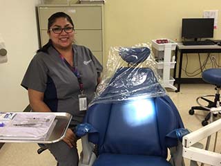 feature For Dental Assisting Student and $5,000 Scholarship Winner Persingula Gachupin, It’s All About Moving Forward—and Giving Back