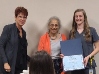 Dental Hygiene Student Awarded Memorial Scholarship at the Carrington College Mesa Campus