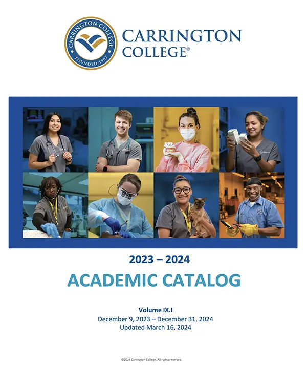 Carrington Academic Catalog