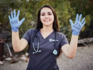 Surprising her in a Good Way: Associate Degree in Nursing Grad Francesca Franco Learns to Love the Constantly Changing Environment of a Hospital that Keeps Her on Her Toes